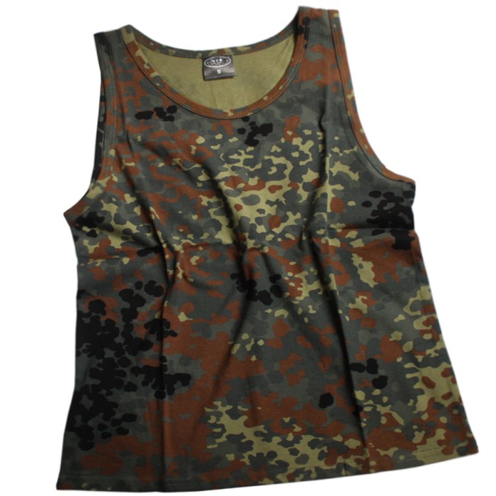 MFH US tank top, Shirt, camouflage